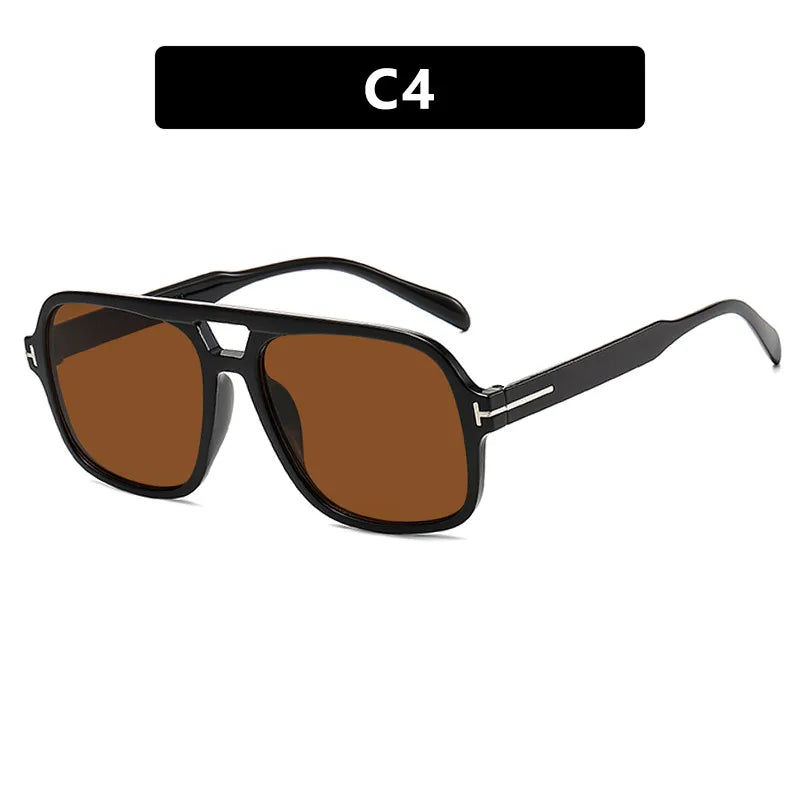 Street Vintage Large Frame Sunglasses