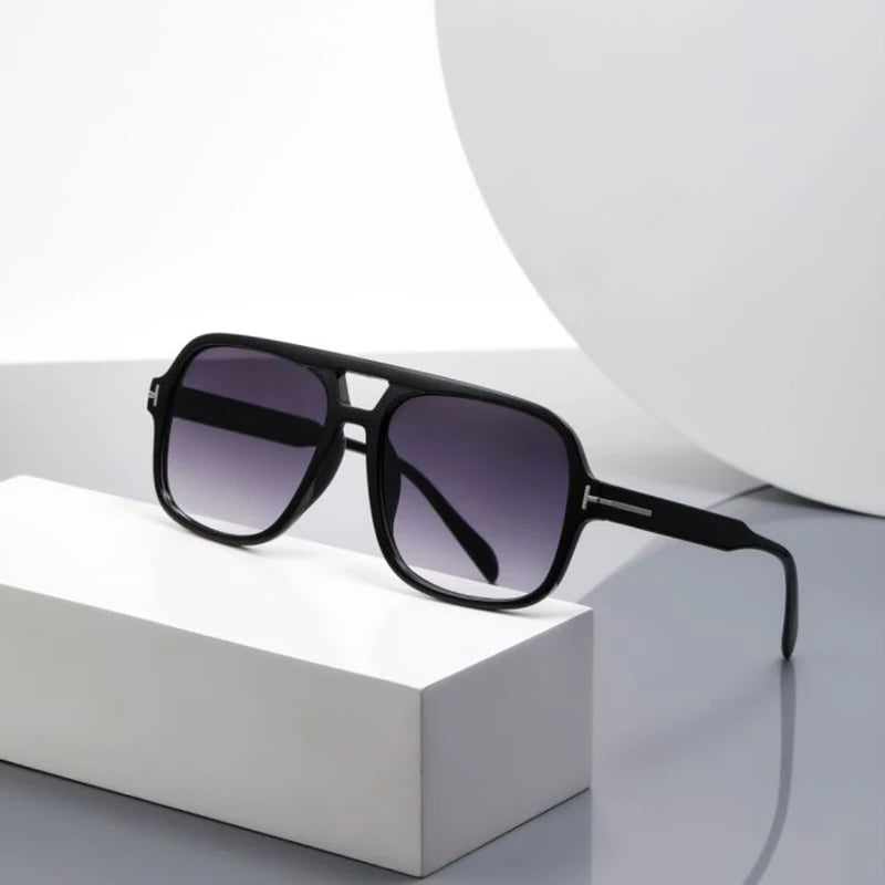 Street Vintage Large Frame Sunglasses